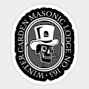 Winter Garden Masonic Lodge Sticker